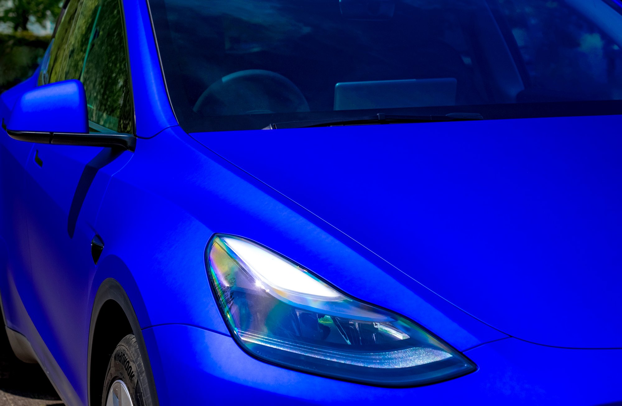 03 PCC - Matte Bery Blue Aluminium - Tesla